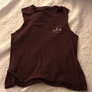 Raw edge Desert Vibes tank top